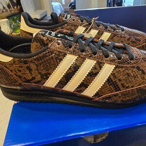 adidas Originals SL72 OG Snakeskin Brown 2025 Core Black JS3981 Men's Size 10